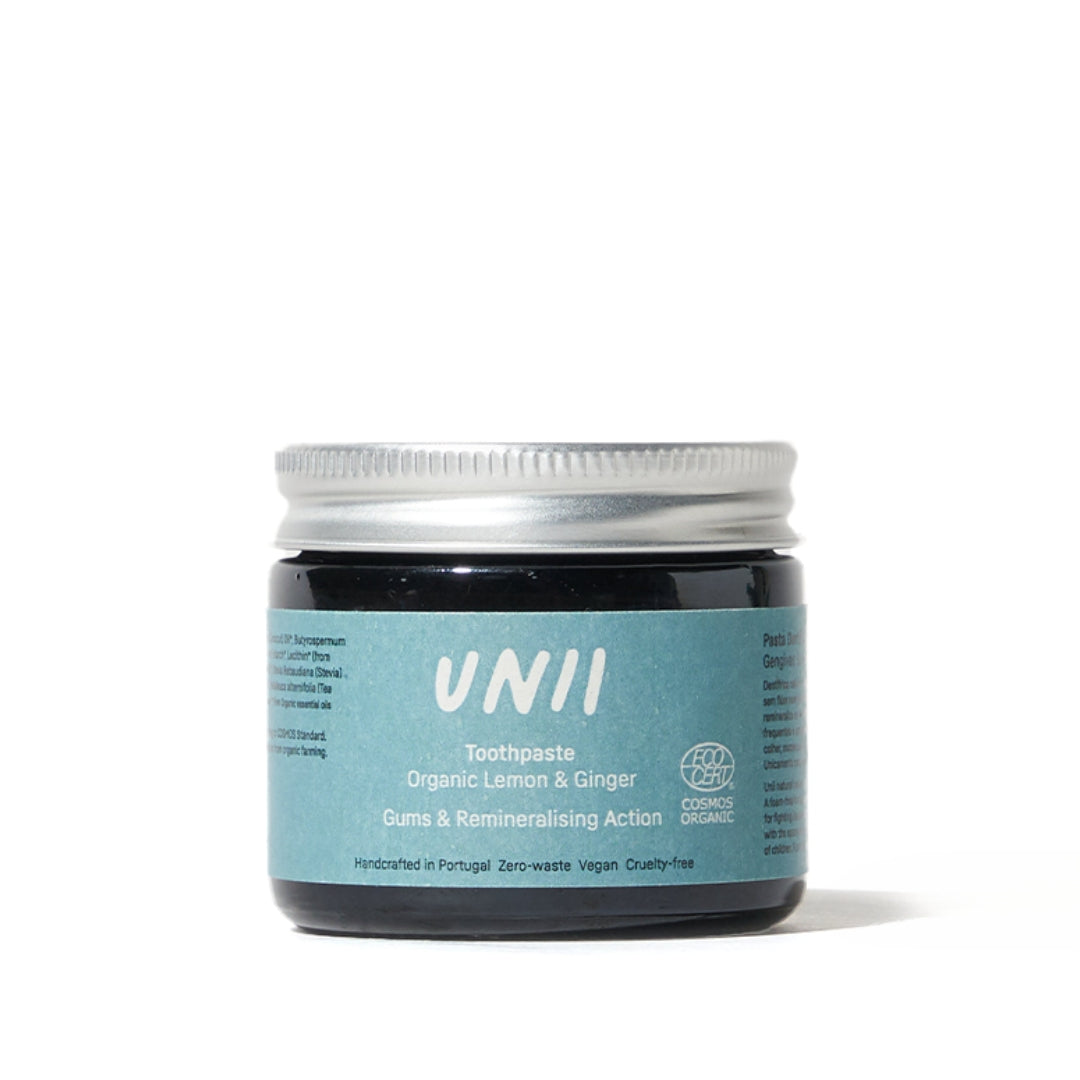 Toothpaste Lemon & Ginger by Unii Organic Nuvola Eco Switzerland