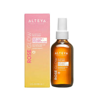 Alteya Rose Glow Elasticity Face Mist bottle and packaging on a white background