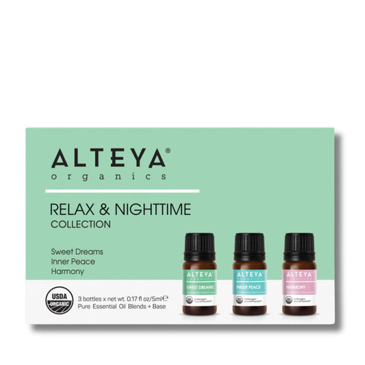 Organic Essential Oil Set - Relax & Night Time