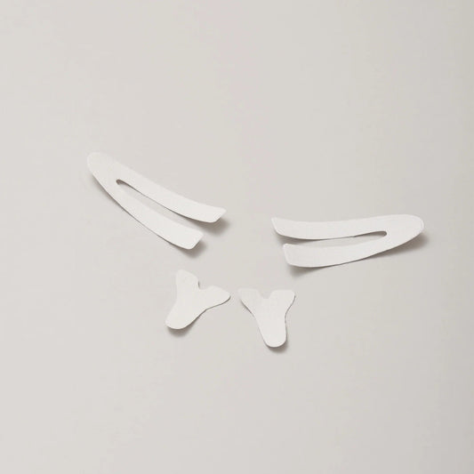 Lyfta white cheek and mouth lifting kinesiology tape on white background