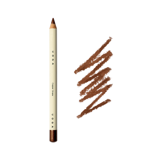 Uoga Uoga Copper Snake eye pencil in warm shimmery brown with swatch