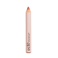 Eclo 3-in-1 lip pencil shade Rose Velvet 004 on white background