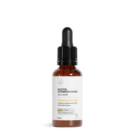 Gouttes Autobronzantes Hâle Léger – Clémence & Vivien 30ml amber dropper bottle with white label, self-tanning face drops with 5.8% tanning complex and hyaluronic acid, light tan.