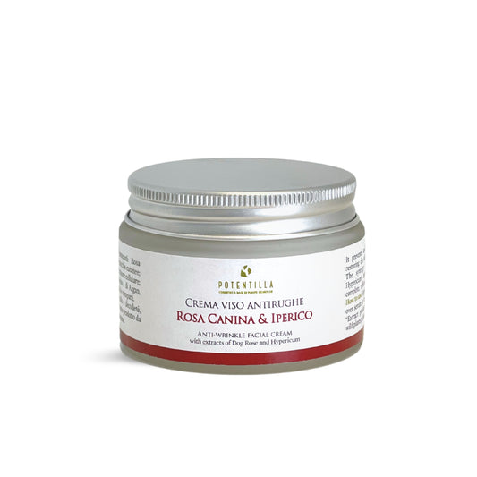 Anti-ageing face cream with Rosehip and Hypericum