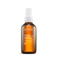 Alteya Luminous Rose Hydro Toner brown glass bottle white spray nozzle on white background
