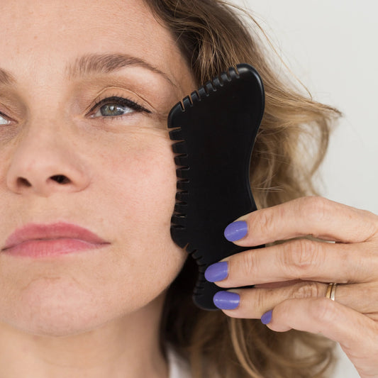 Angel Skin Facial Gua Sha – Black Bian