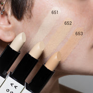 Uoga Uoga Special Agent concealer swatches shades 651 652 653 on skin tone