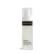 TEAM DR JOSEPH Gentle Clarifying Enzyme Peel 50 ml in a clear bottle with a white pump and transparent cap, on a white background