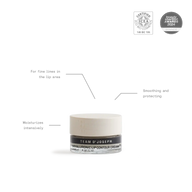 TEAM DR JOSEPH Hyaluronic Lip Contour Cream with ICEA Eco Bio Cosmetics certification, for moisturising and smoothing fine lines around the lips