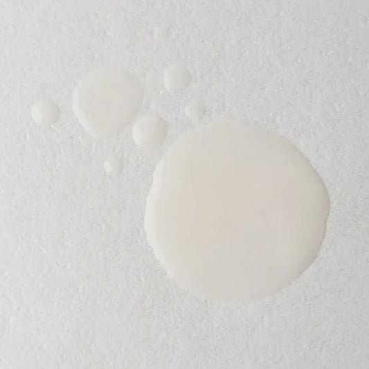 Twelve Beauty Plant Perfection Gel Serum texture swatch on a white surface