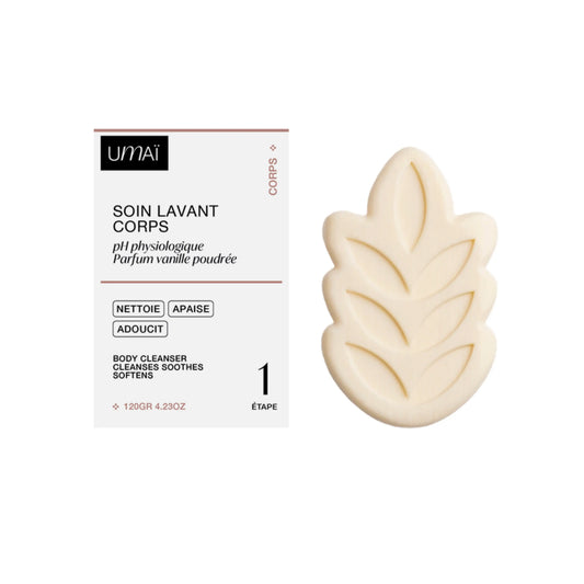 Körperwaschpulver mit Vanilleduft