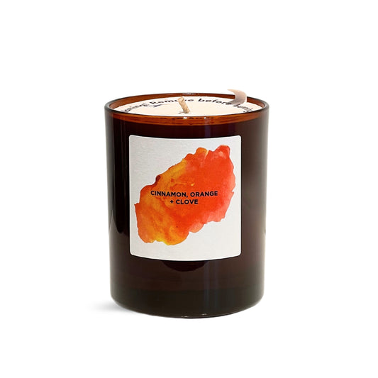 Cinnamon, Orange and Clove Aromatherapy Candle