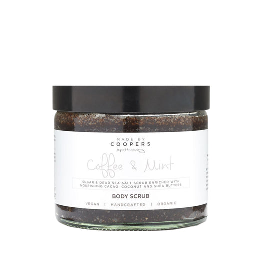 Coffee & Mint Body Scrub by Made by Coopers