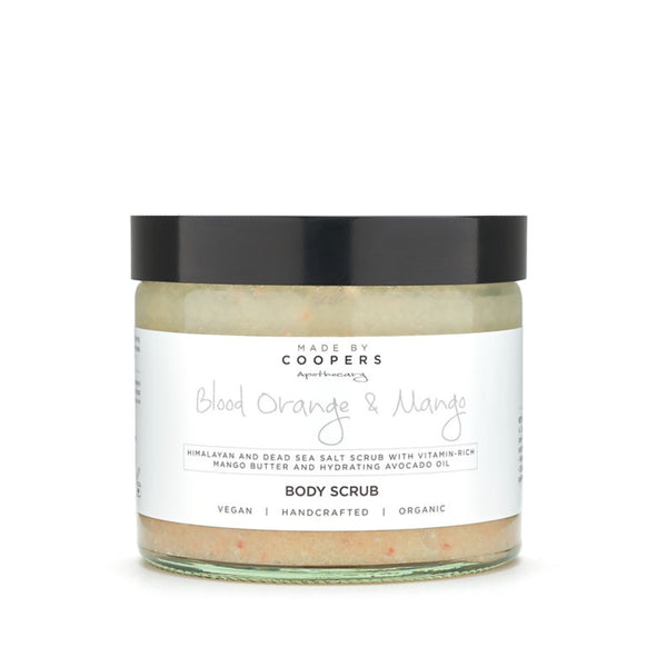 Blood Orange & Mango Body Scrub by Made by Coopers