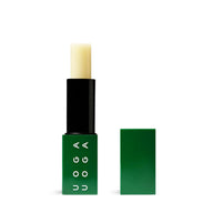 Uoga Uoga Virgin Mojito lip balm open twist-up tube on white background