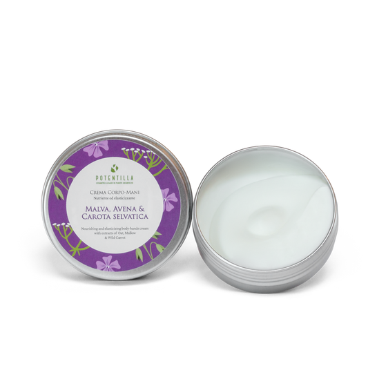 Nourishing & Toning Body and Hand Cream with Oats, Mallow and Wild Carrot