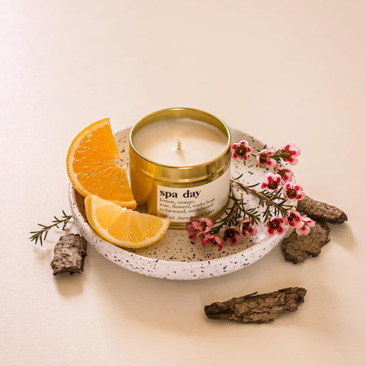 Spa Day Botanical Candle - Small