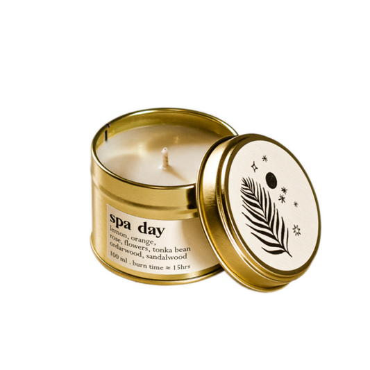 Spa Day Botanical Candle - small