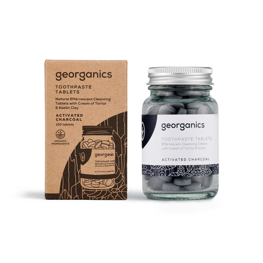 Toothpaste Tablets - Activated Charcoal by Georganics