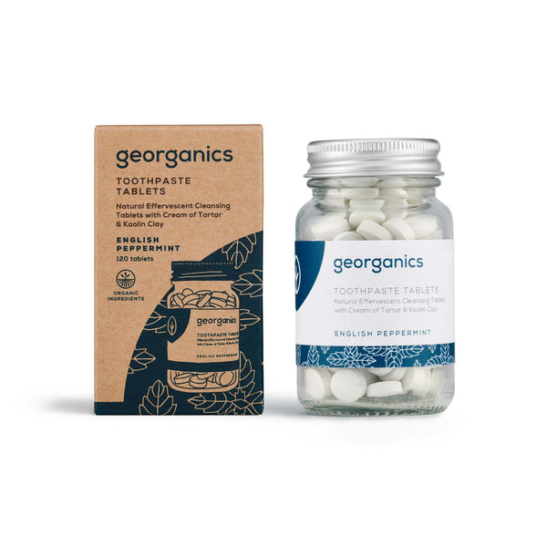 Toothpaste Tablets - English Peppermint by Georganics