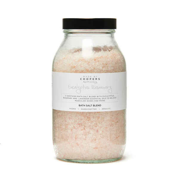 Eucalyptus Rosemary Bath Salt Blend by Made by Coopers