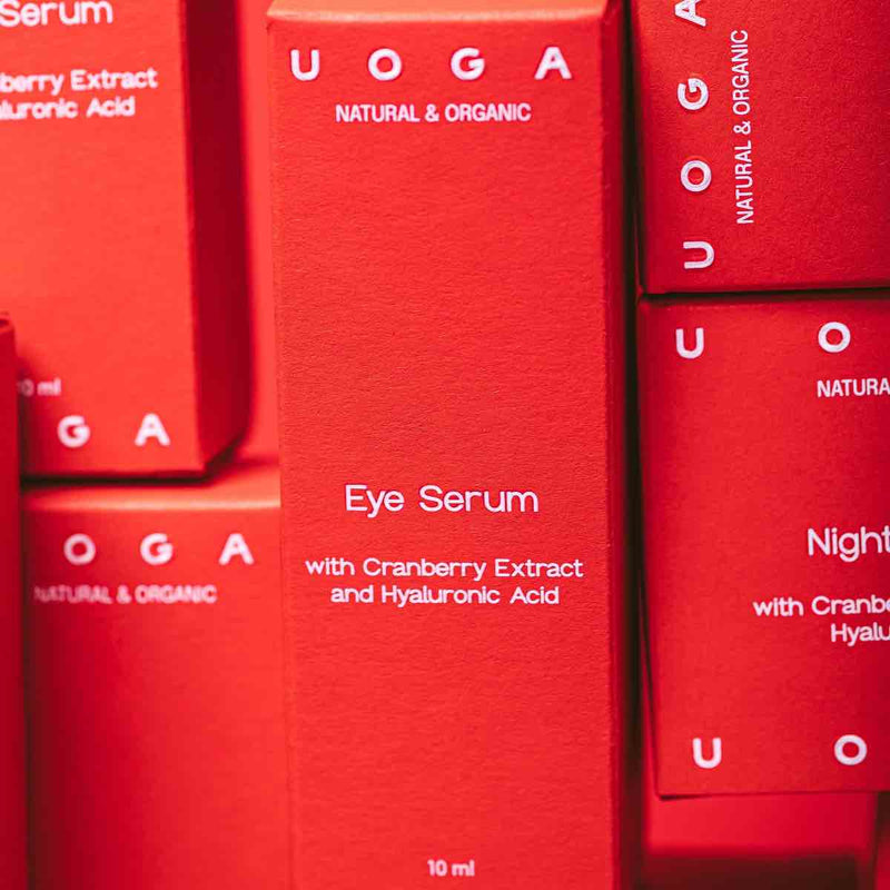 Eye Serum with Cranberry Extract and Hyaluronic Acid by Uoga Uoga