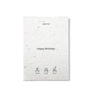 Seed Paper Card 'Happy Birthday!'