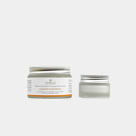 Hydrating and illuminating facial cream with Calendula and Oat extracts