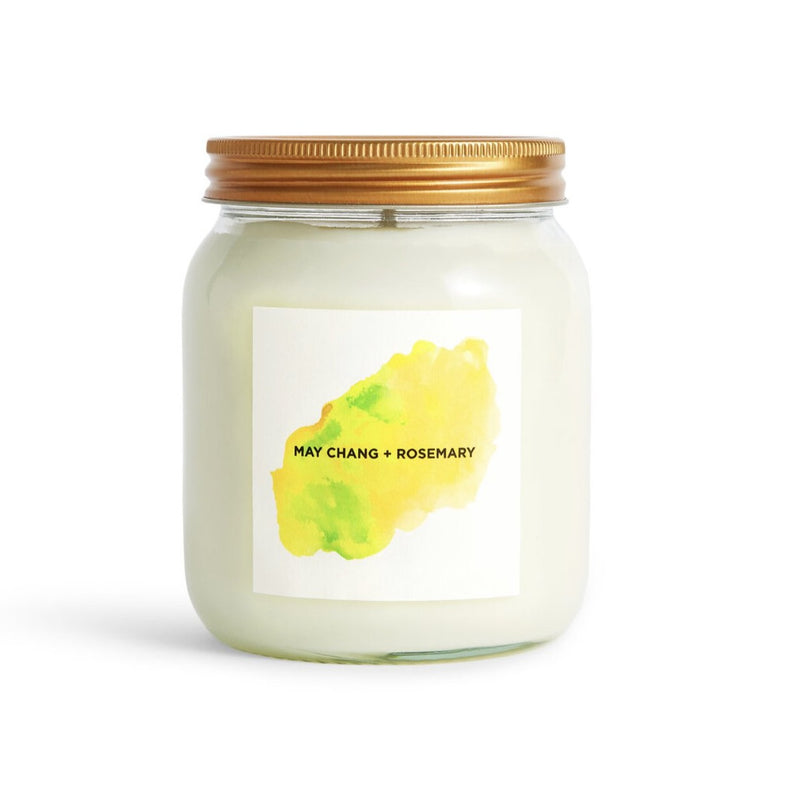 May Chang and Rosemary Aromatherapy Candle