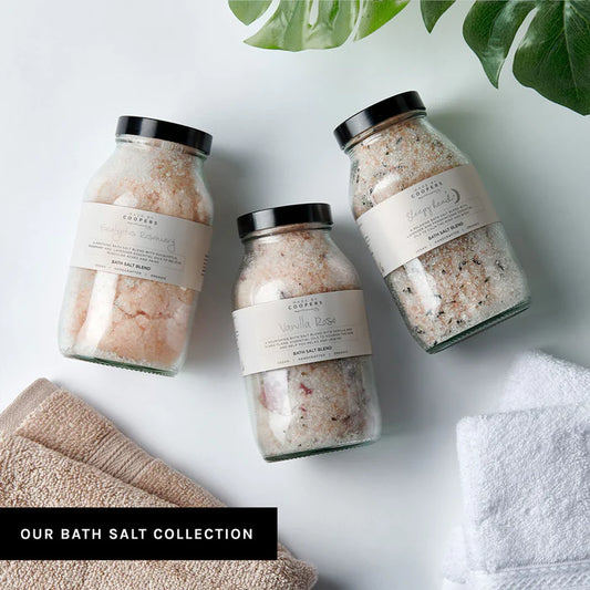 Bath Salt Blends by Made by Coopers