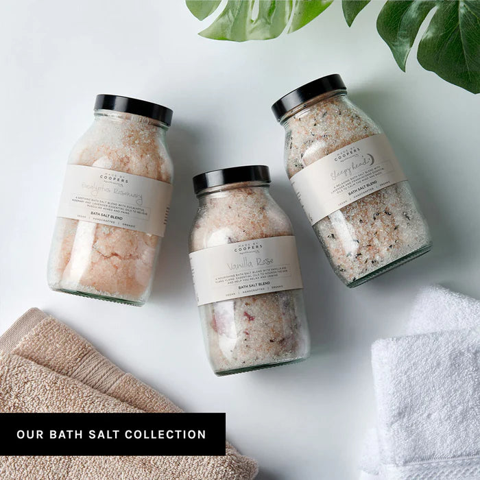 Bath Salt Blends by Made by Coopers